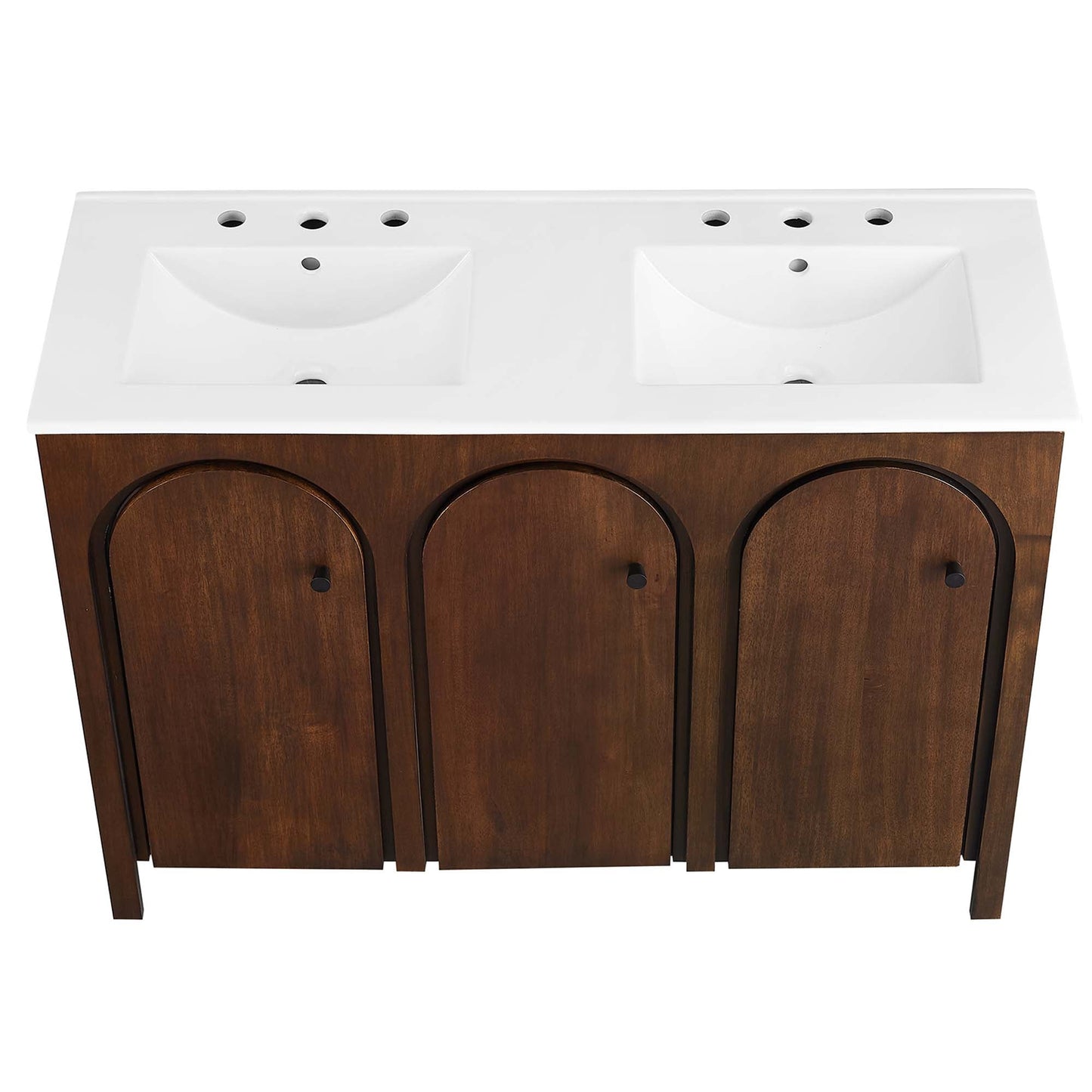 Modway furniture Appia Bathroom Vanity Basin Included - EEI-6788-OAK-WHI