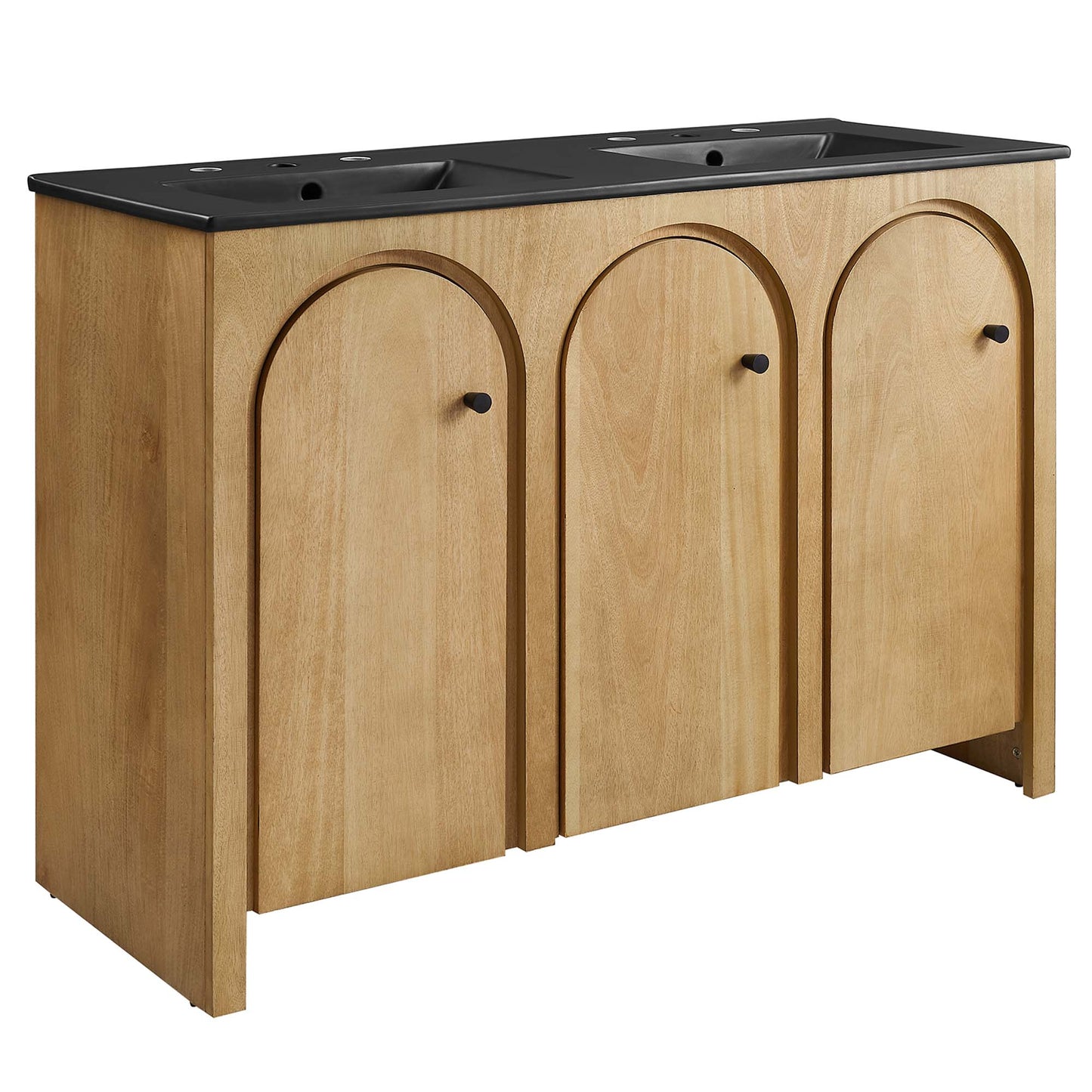 Modway furniture Appia Bathroom Vanity Basin Included - EEI-6788-OAK-WHI