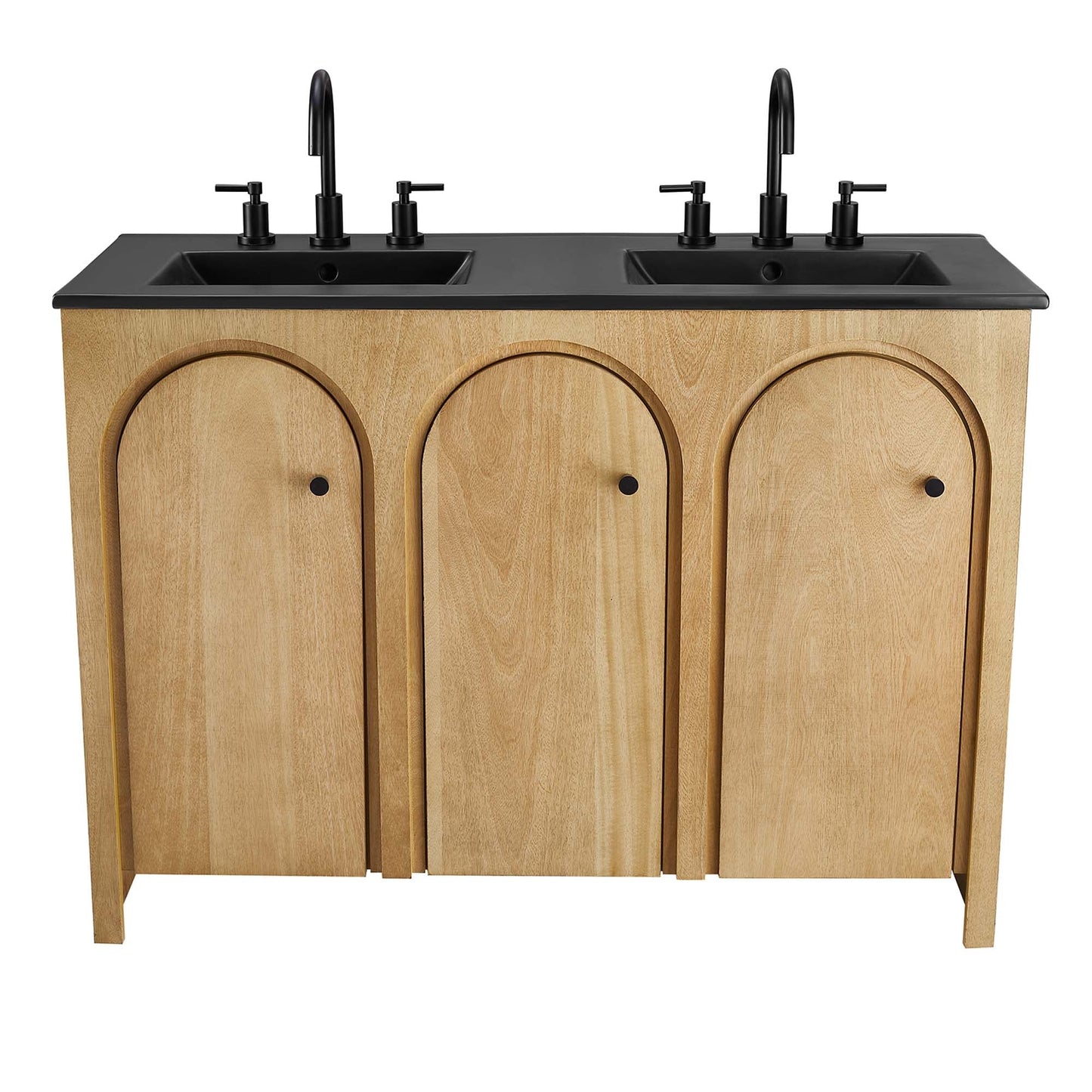 Modway furniture Appia Bathroom Vanity Basin Included - EEI-6788-OAK-WHI
