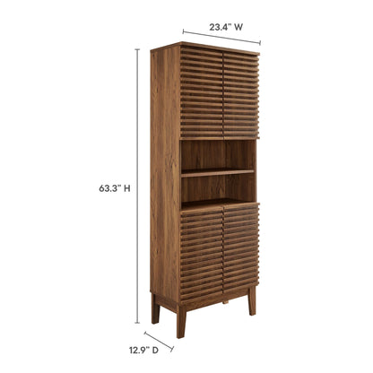 Modway furniture Render Tall Bathroom Storage Cabinet - EEI-6852-OAK
