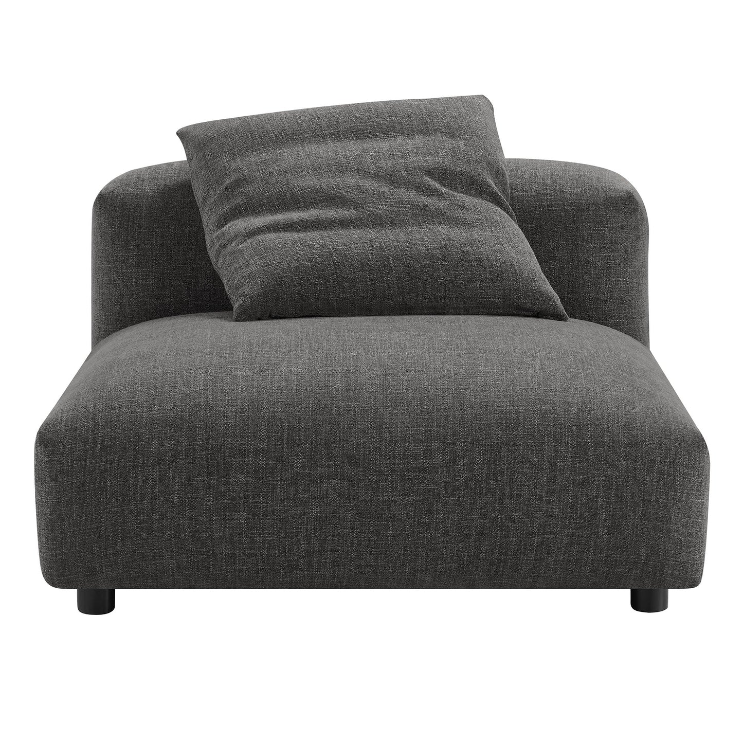 Modway Furniture Solace 3-Piece Modular Upholstered Fabric Sofa - EEI-7035-CHA