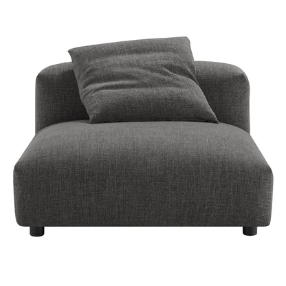 Modway Furniture Solace 3-Piece Modular Upholstered Fabric Sofa - EEI-7035-CHA