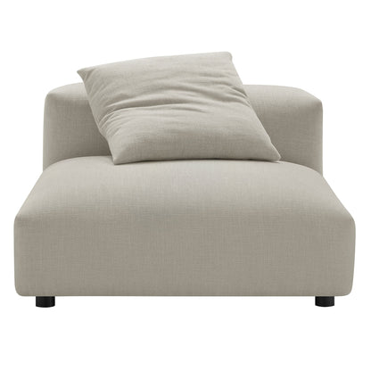 Modway Furniture Solace 3-Piece Modular Upholstered Fabric Sofa - EEI-7035-CHA