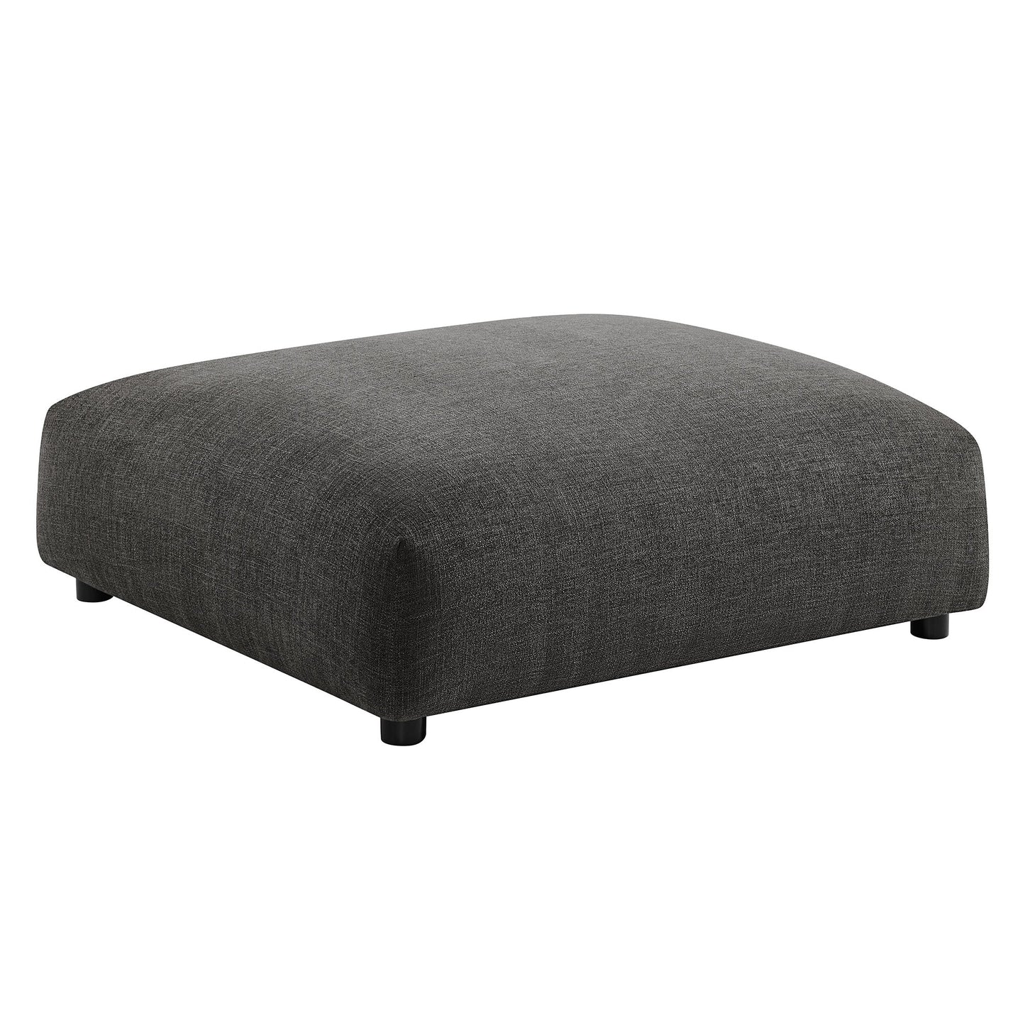 Modway Furniture Solace Modular Upholstered Armless Loveseat and Ottoman Set for Modern Comfort and Style - EEI-7031-SAL