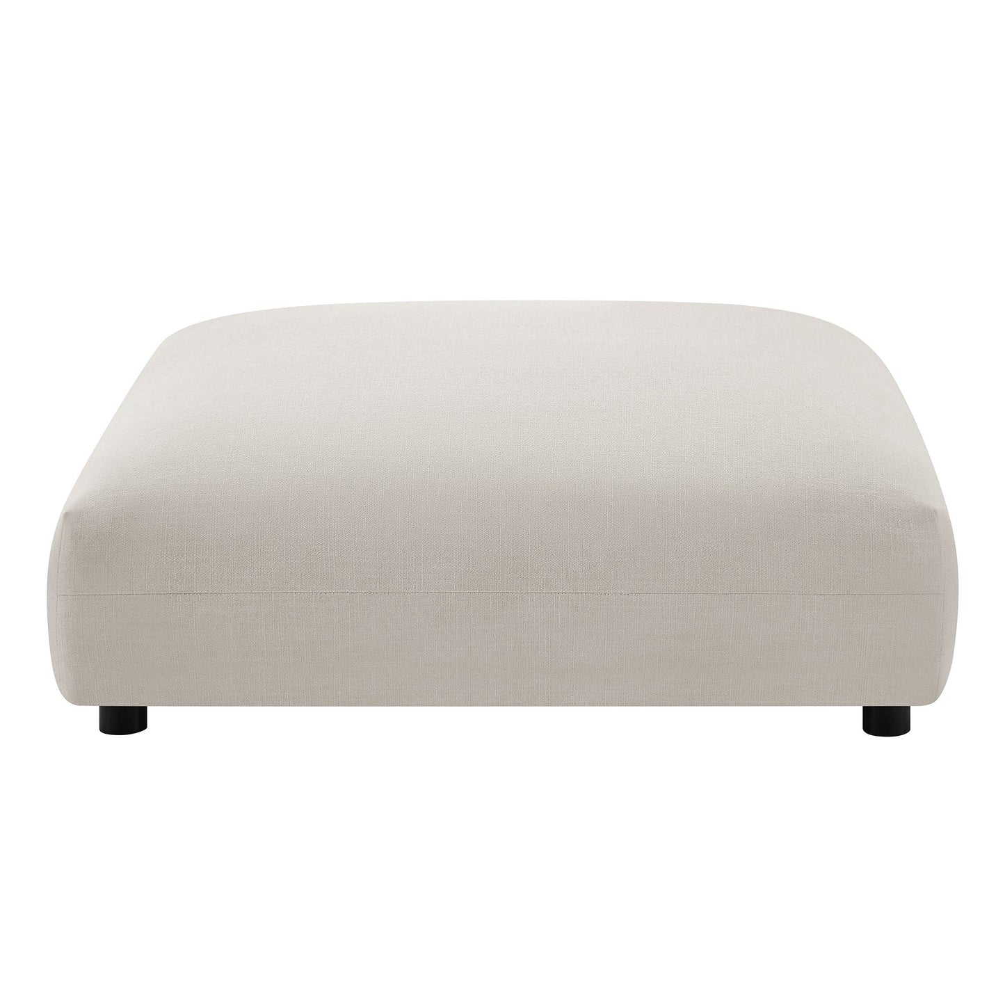 Modway Furniture Solace Modular Upholstered Armless Loveseat and Ottoman Set for Modern Comfort and Style - EEI-7031-SAL