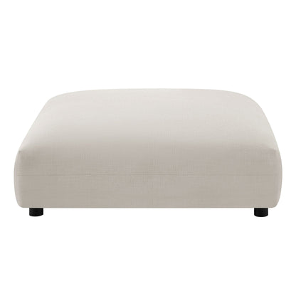 Modway Furniture Solace Modular Upholstered Armless Loveseat and Ottoman Set for Modern Comfort and Style - EEI-7031-SAL