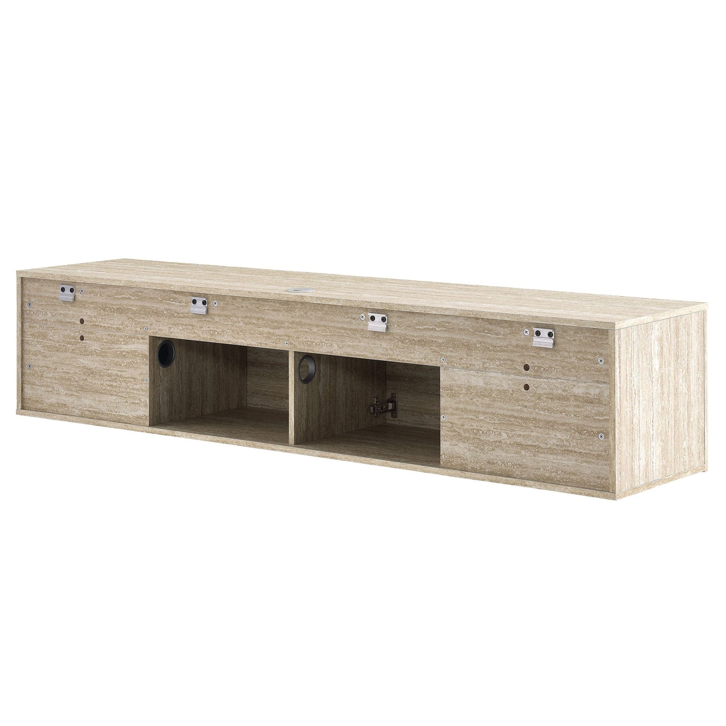 Modway furniture Terra 71" Wall-Mounted TV Stand - EEI-7006-TRA