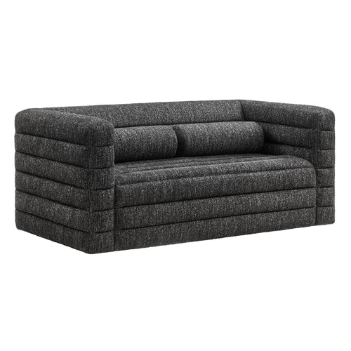 Modway furniture Relle Channel Tufted Boucle Upholstered Loveseat - EEI-7137-CHA