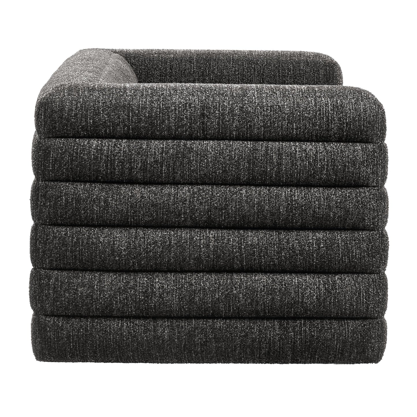 Modway furniture Relle Channel Tufted Boucle Upholstered Loveseat - EEI-7137-CHA