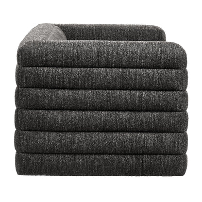 Modway furniture Relle Channel Tufted Boucle Upholstered Loveseat - EEI-7137-CHA