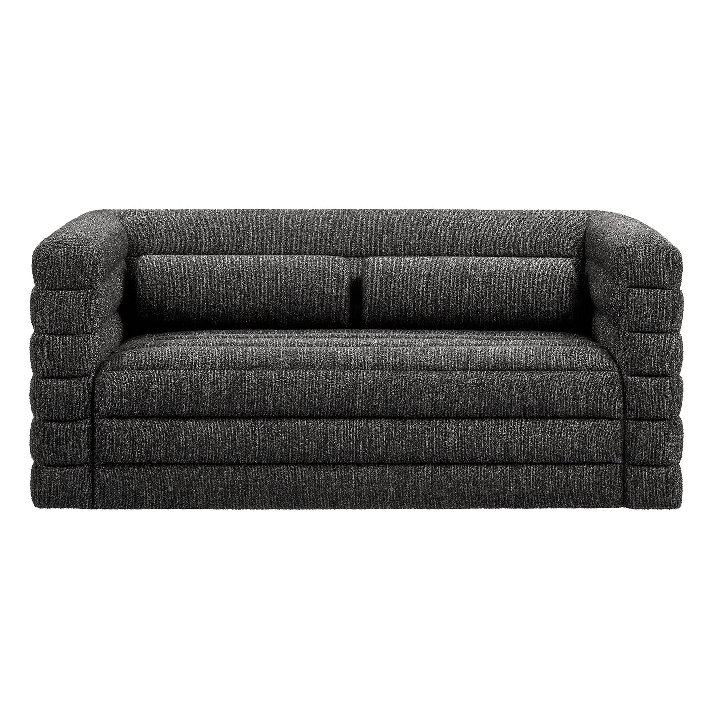 Modway furniture Relle Channel Tufted Boucle Upholstered Loveseat - EEI-7137-CHA
