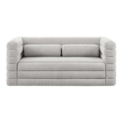 Modway furniture Relle Channel Tufted Boucle Upholstered Loveseat - EEI-7137-CHA