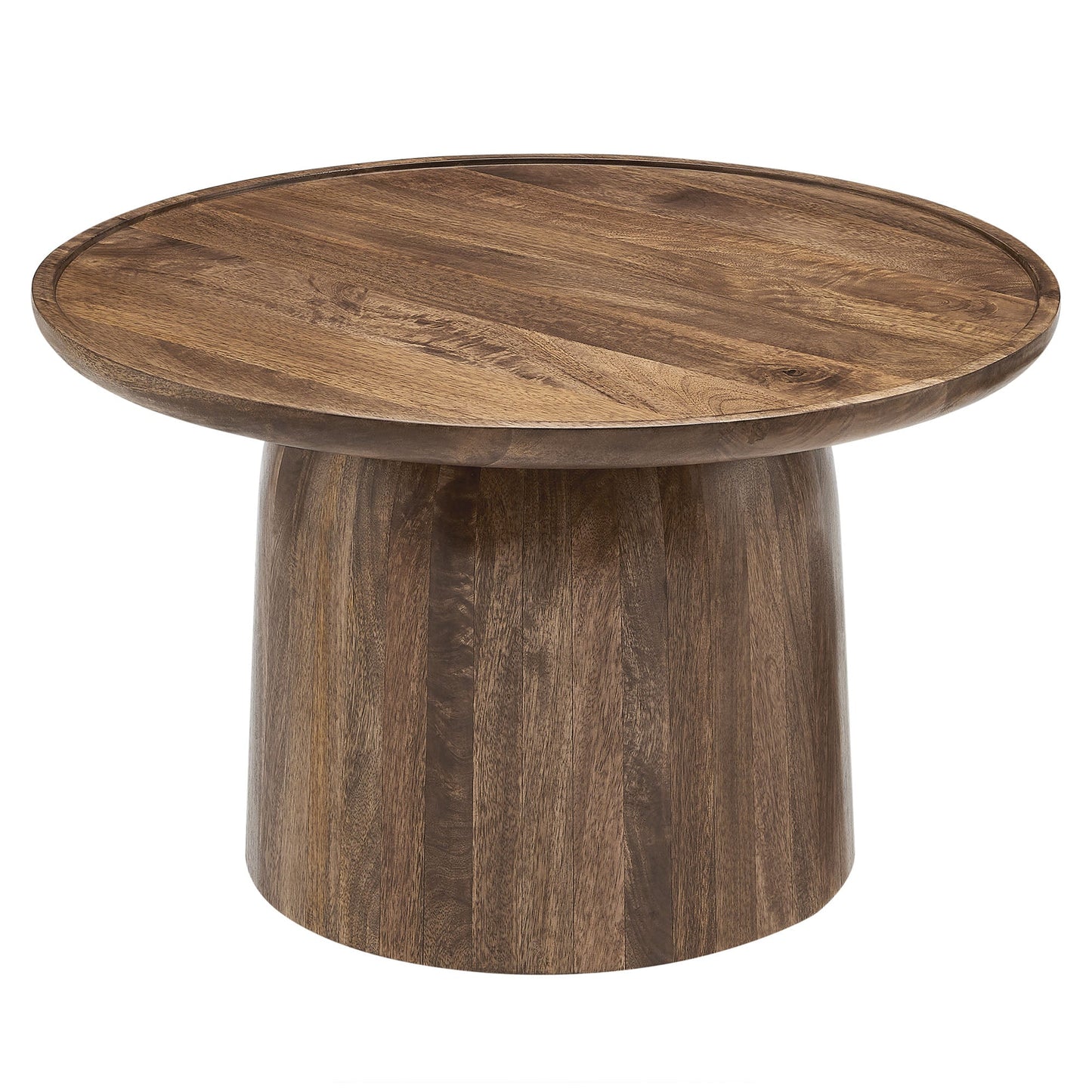 Modway furniture Holloway 30" Round Wood Coffee Table - EEI-7144-BLK
