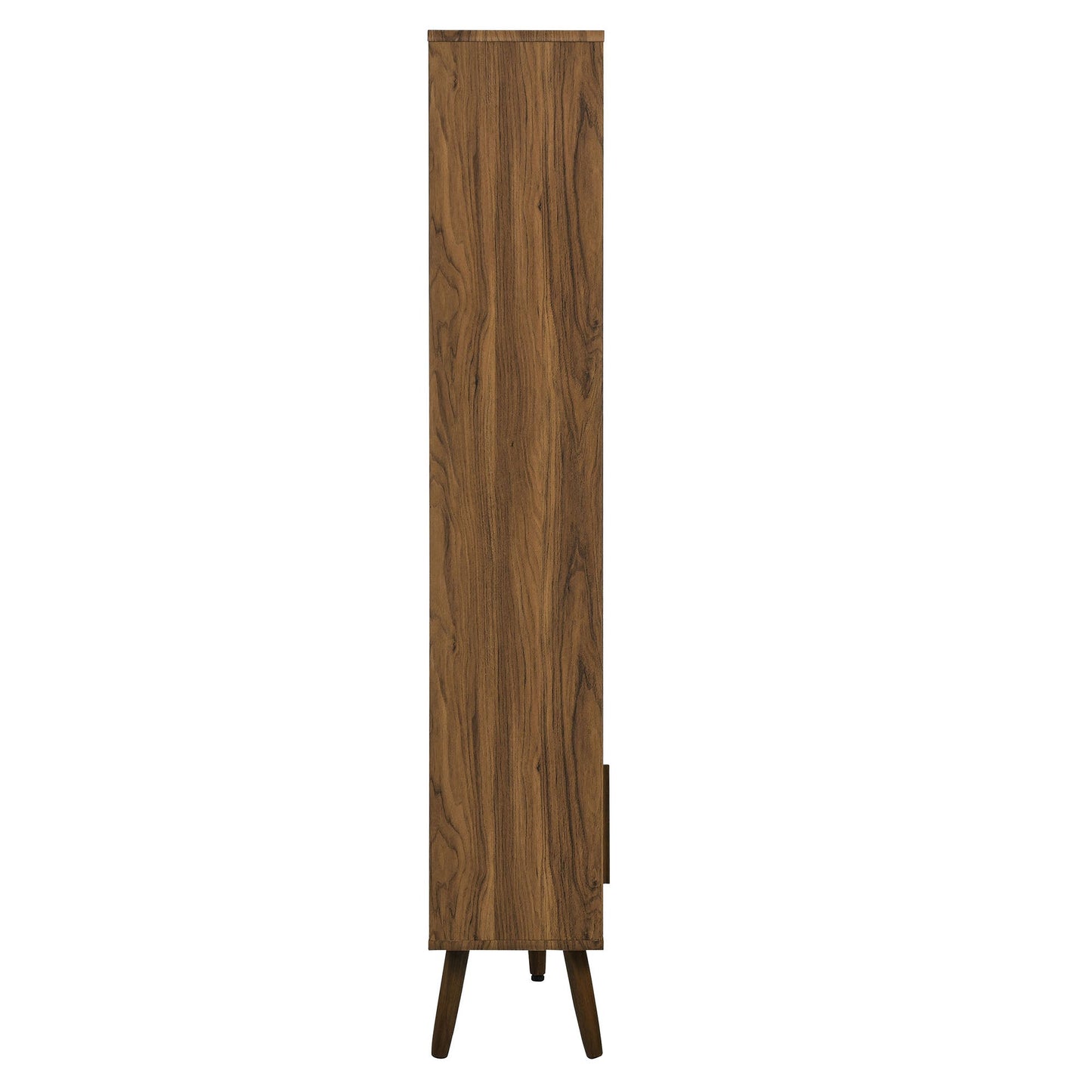 Modway furniture Transmit 59" Bookcase with Sliding Doors - EEI-7194-WAL