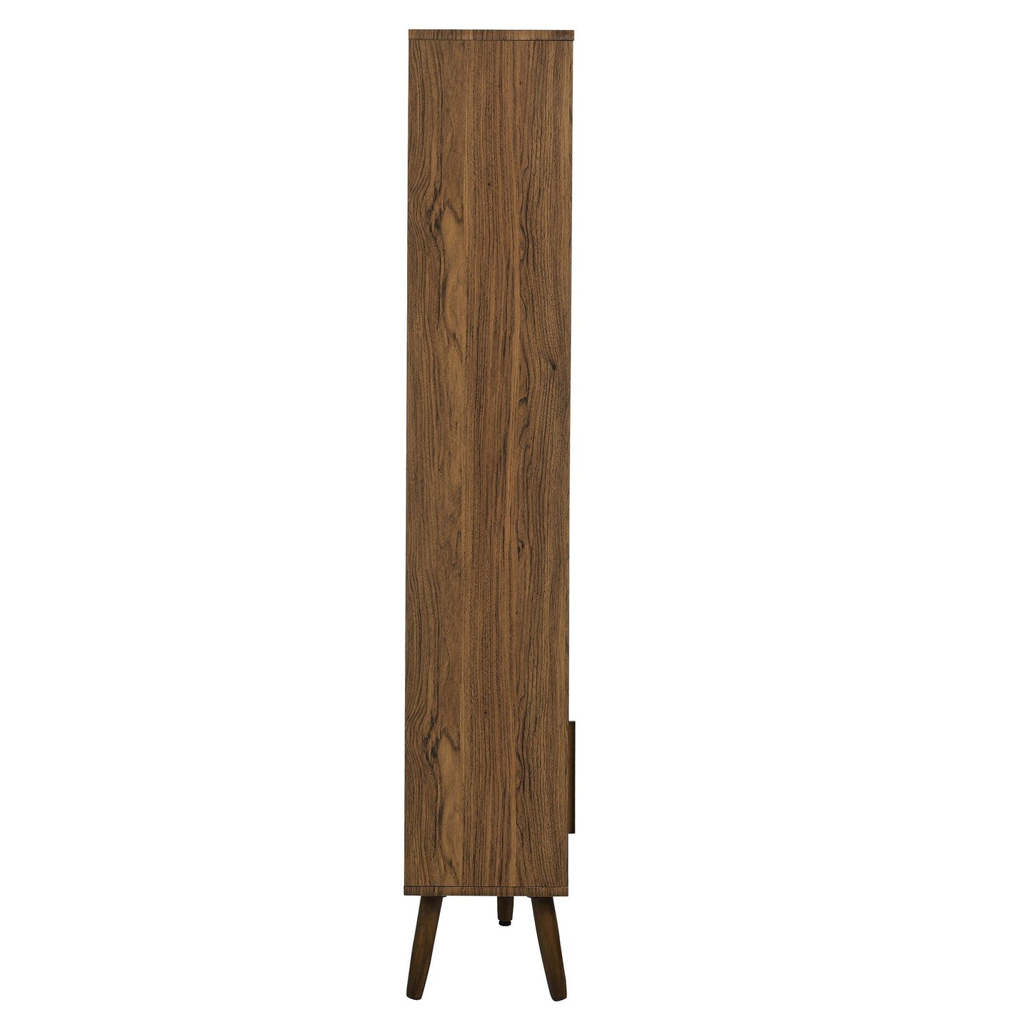 Modway furniture Transmit 59" Bookcase with Sliding Doors - EEI-7194-WAL