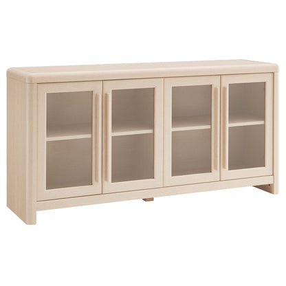 Modway furniture Evren 4-Door Sideboard Storage Display Cabinet - EEI-7287-ASH