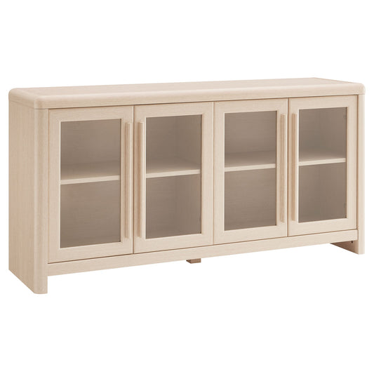 Modway furniture Evren 4-Door Sideboard Storage Display Cabinet - EEI-7287-ASH