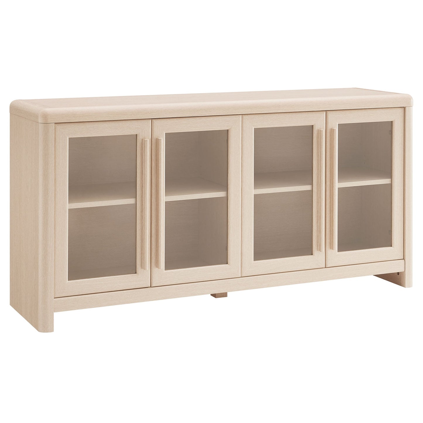 Modway furniture Evren 4-Door Sideboard Storage Display Cabinet - EEI-7287-ASH