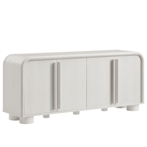 Modway furniture Bellamy Curved 4-Door Sideboard Cabinet - EEI-7315-ASH