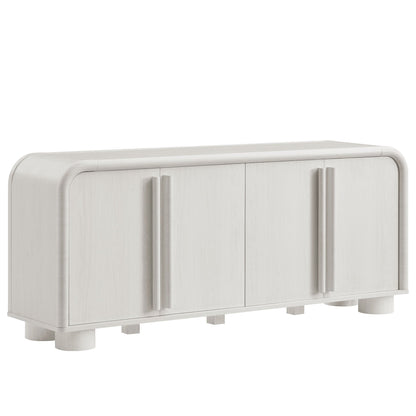 Modway furniture Bellamy Curved 4-Door Sideboard Cabinet - EEI-7315-ASH