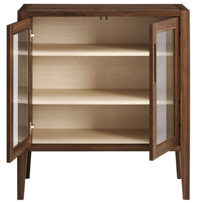 Modway furniture Nell 36" Accent Cabinet - EEI-7321-WAL-ASH