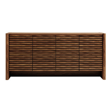Modway furniture Emric Wave 66" 4-Door Sideboard - EEI-7346-WAL