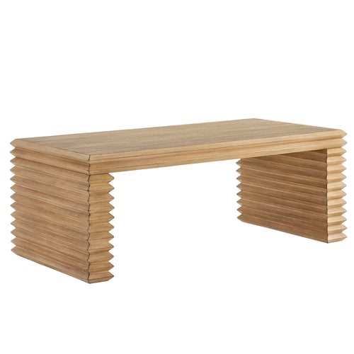 Modway furniture Canto Rectangular Stacked Design Coffee Table - EEI-7348-WOA