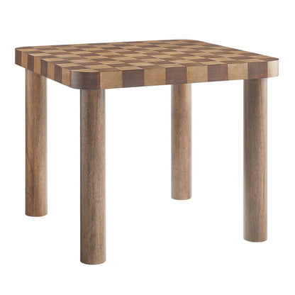 Modway furniture Oscar 36 Inch Square Checkered Dining Table - EEI-7351-OWC