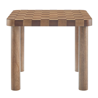 Modway furniture Oscar 36 Inch Square Checkered Dining Table - EEI-7351-OWC