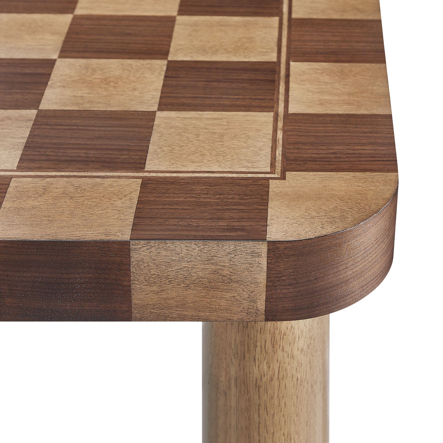 Modway furniture Oscar 36 Inch Square Checkered Dining Table - EEI-7351-OWC