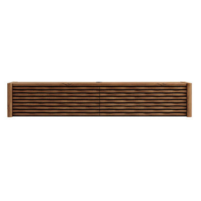 Modway furniture Emric Wave 71" Wall-Mounted TV Cabinet - EEI-7352-WAL