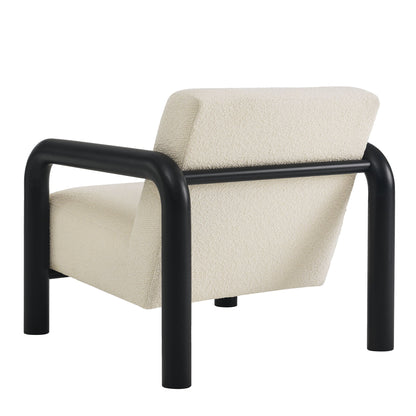 Modway furniture Sereno Boucle Accent Chair - EEI-7391-CRE-OAK
