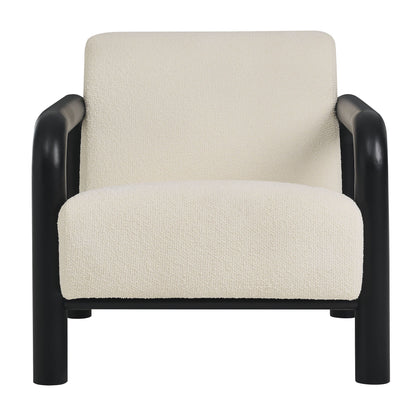 Modway furniture Sereno Boucle Accent Chair - EEI-7391-CRE-OAK