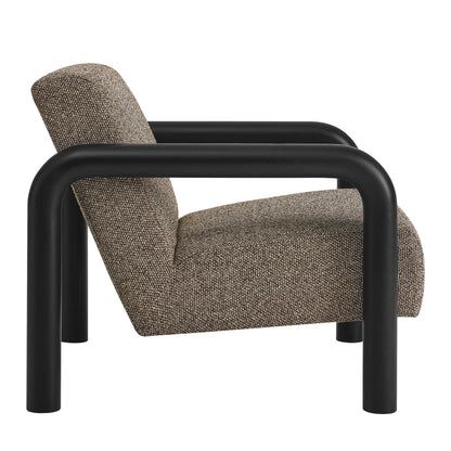 Modway furniture Sereno Boucle Accent Chair - EEI-7391-CRE-OAK