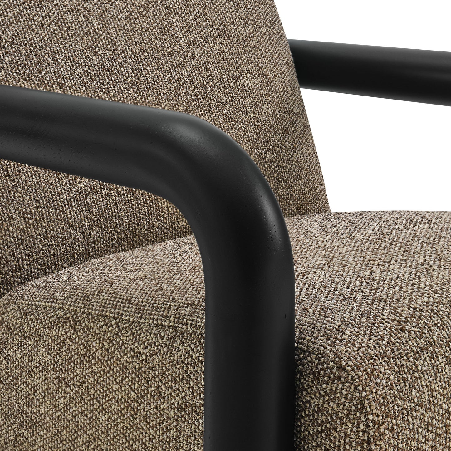 Modway furniture Sereno Boucle Accent Chair - EEI-7391-CRE-OAK