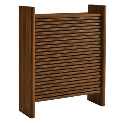 Modway furniture Emric Wave Shoe Cabinet - EEI-7447-WAL