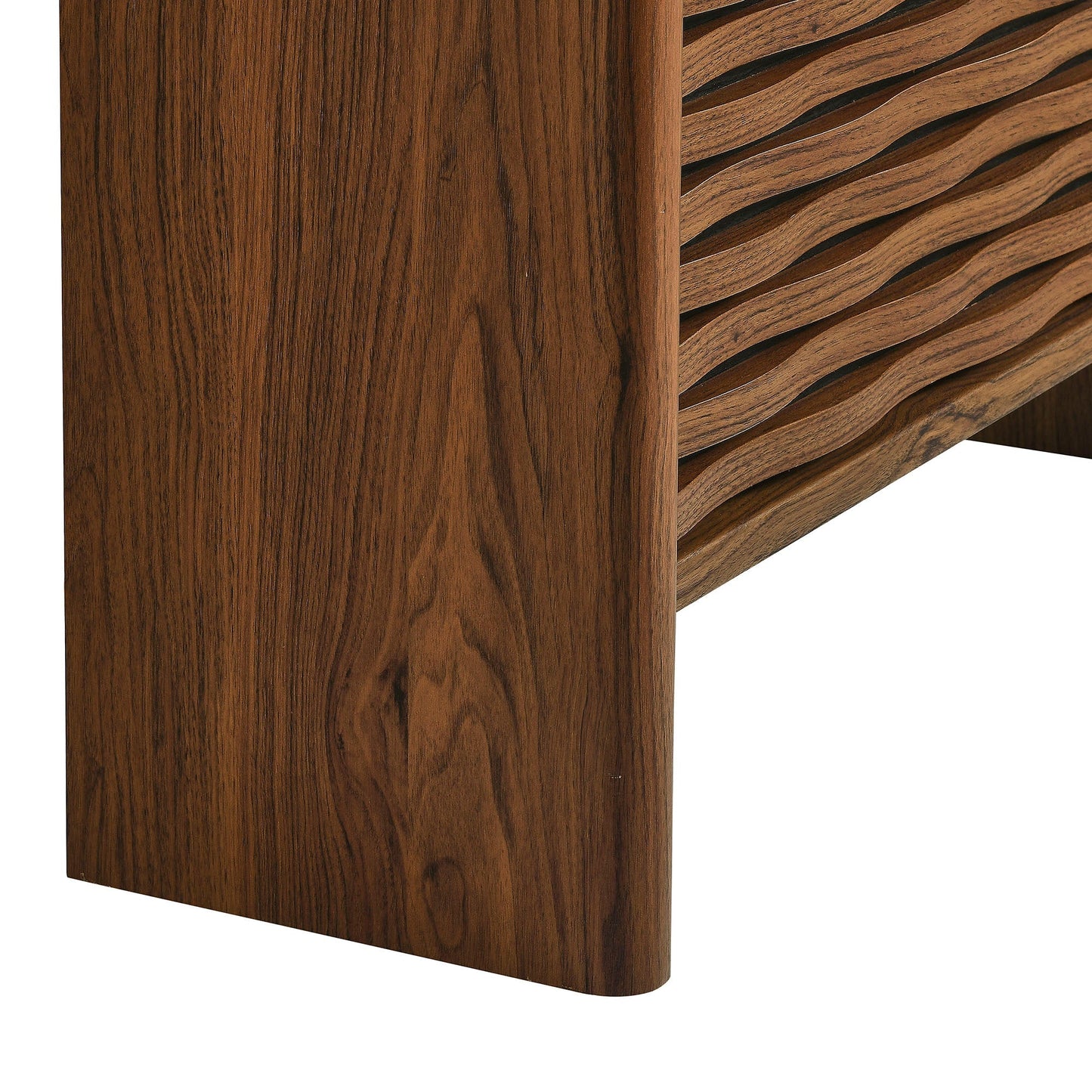 Modway furniture Emric Wave Shoe Cabinet - EEI-7447-WAL