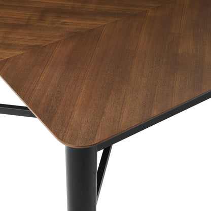 Modway furniture Ashlan 110" Rectangle Dining Table - EEI-7463-WAL