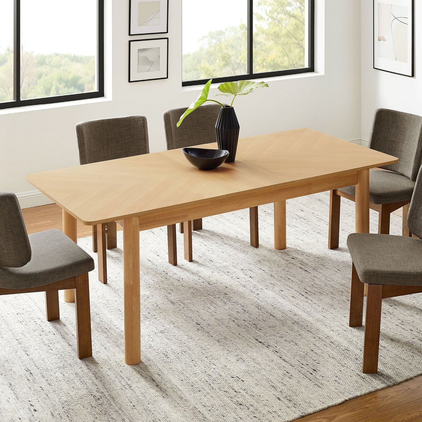 Modway Furniture Alba Extendable Dining Table - EEI-7464-OAK