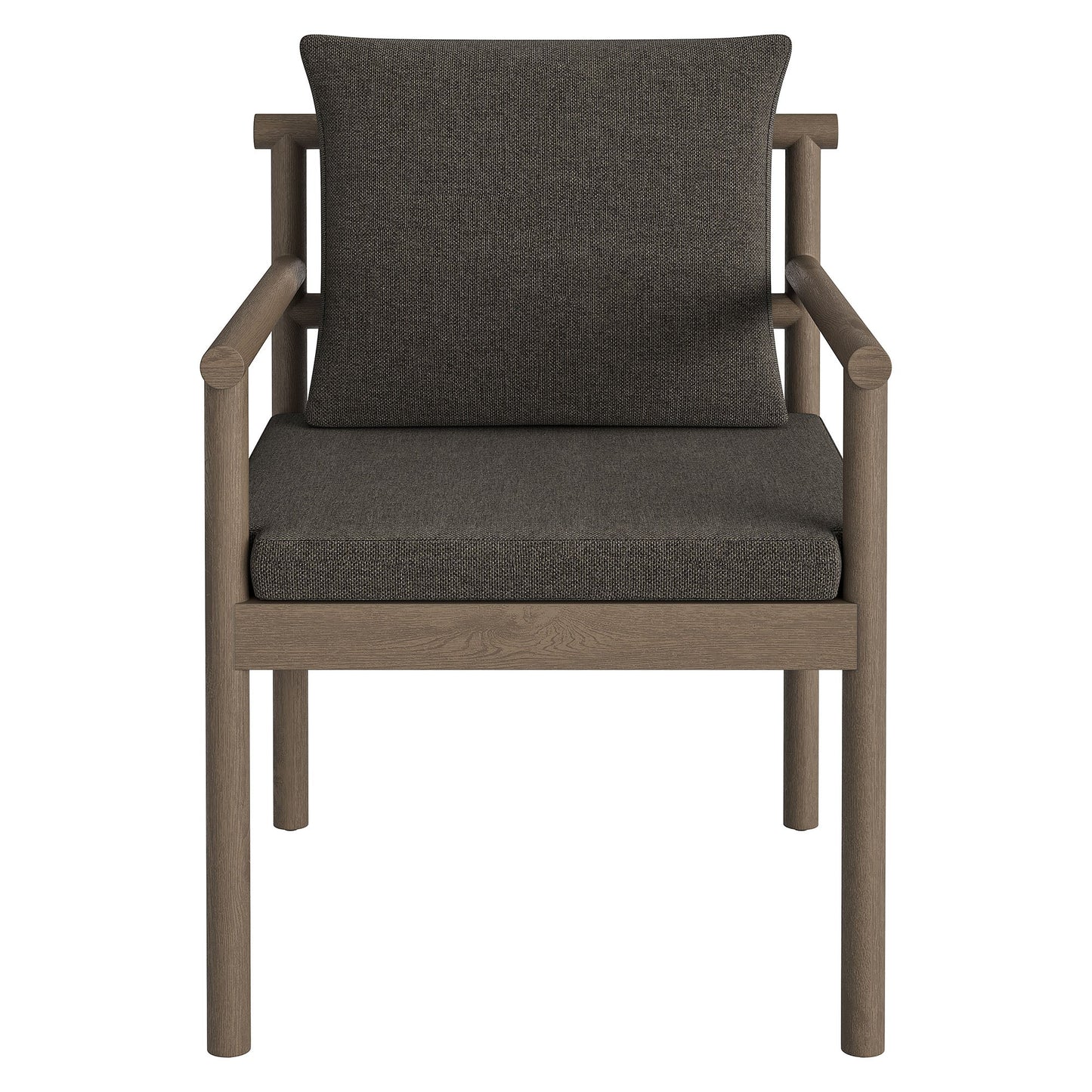 Modway Furniture Eleni 7 Piece Outdoor Patio Teak Wood Dining Set by Modway - EEI-7563-WGR-FLI