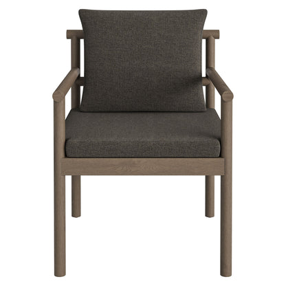 Modway Furniture Eleni 7 Piece Outdoor Patio Teak Wood Dining Set by Modway - EEI-7563-WGR-FLI