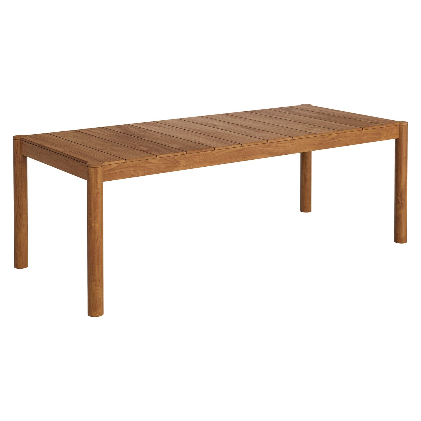 Modway Furniture Eleni 7 Piece Outdoor Patio Teak Wood Dining Set by Modway - EEI-7563-WGR-FLI