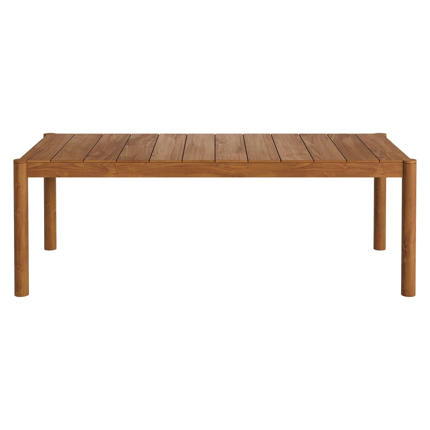 Modway Furniture Eleni 7 Piece Outdoor Patio Teak Wood Dining Set by Modway - EEI-7563-WGR-FLI
