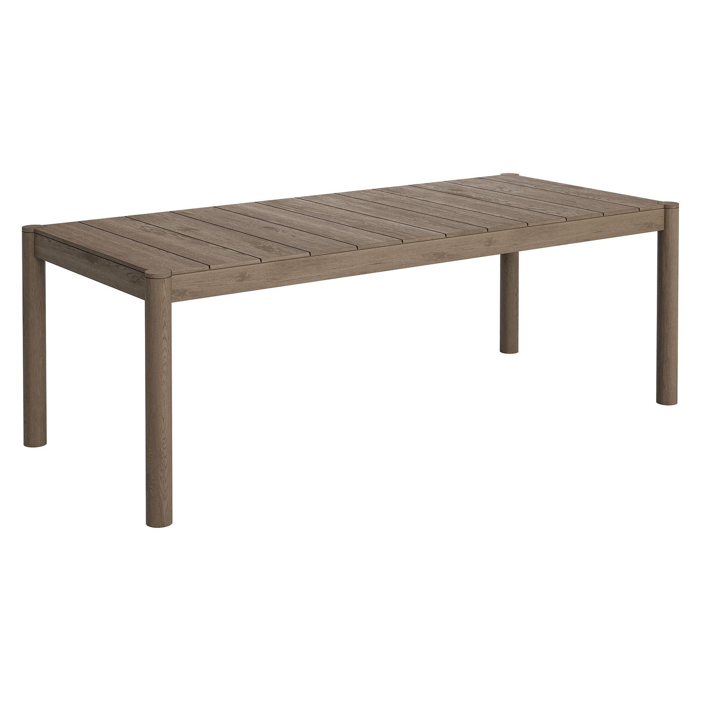 Modway Furniture Eleni 7 Piece Outdoor Patio Teak Wood Dining Set by Modway - EEI-7563-WGR-FLI