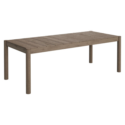 Modway Furniture Eleni 7 Piece Outdoor Patio Teak Wood Dining Set by Modway - EEI-7563-WGR-FLI
