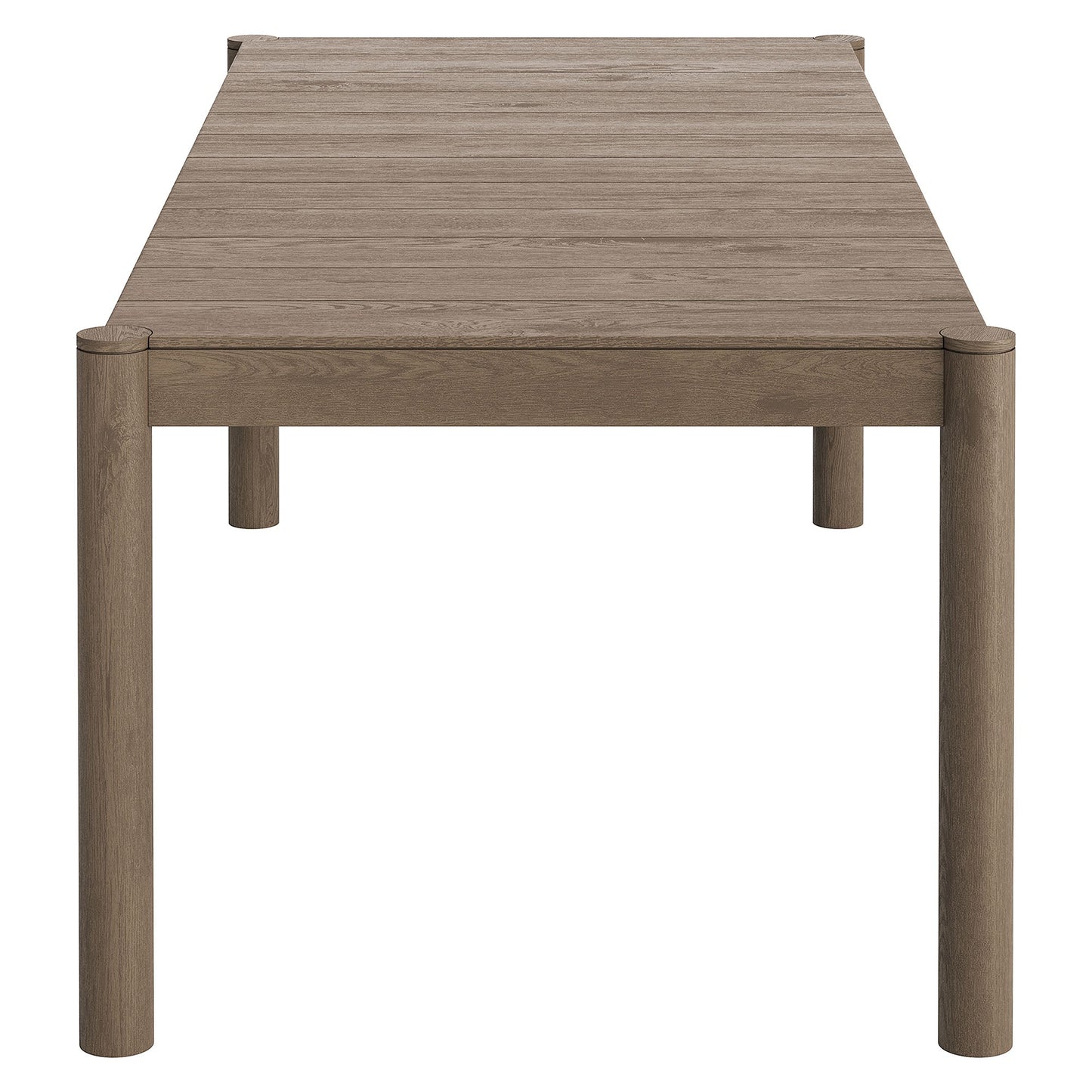 Modway Furniture Eleni 7 Piece Outdoor Patio Teak Wood Dining Set by Modway - EEI-7563-WGR-FLI