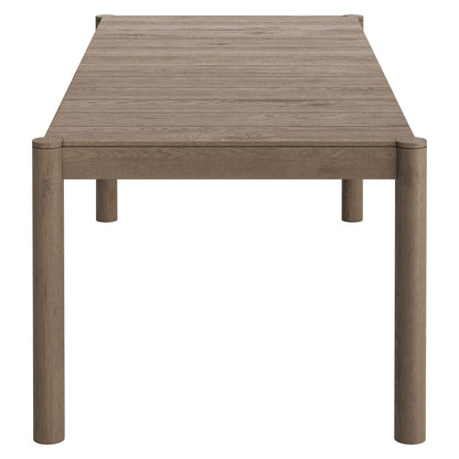 Modway Furniture Eleni 7 Piece Outdoor Patio Teak Wood Dining Set by Modway - EEI-7563-WGR-FLI