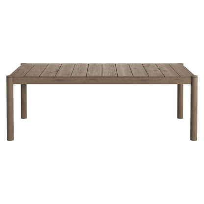 Modway Furniture Eleni 7 Piece Outdoor Patio Teak Wood Dining Set by Modway - EEI-7563-WGR-FLI