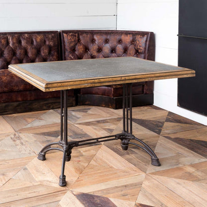 Park Hill Collection Park Hill Pantry & Cafe Zinc Top Café Table - EFT81619