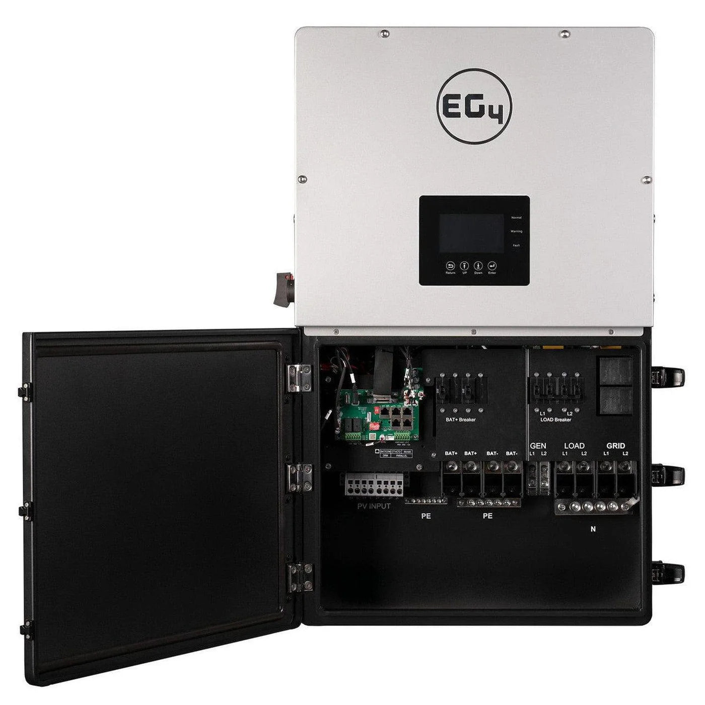 EG4 18K Inverter | 18KPV Hybrid Inverter All-In-One Solar Inverter | 18000W PV Input | 12000W Output | 48V 120/240V Split Phase | EG4-18KPV-12LV